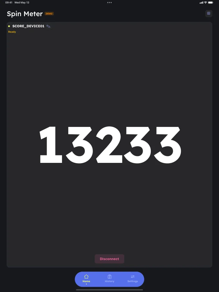 Spin Meter iPad screenshot 2