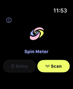 Spin Meter Apple Watch screenshot 1