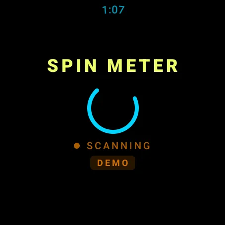 Spin Meter Wear OS screenshot 1