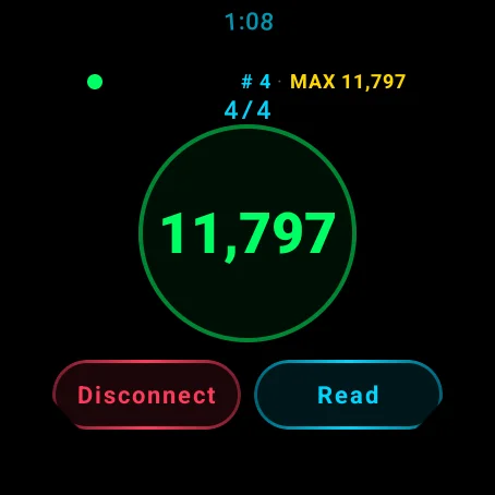 Spin Meter Wear OS screenshot 2